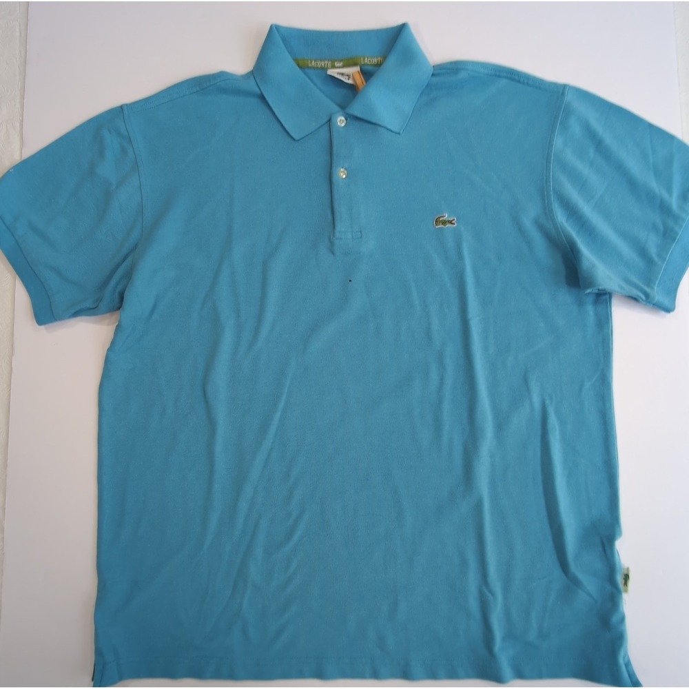 Lacoste Classic Cotton Pique Polo Shirt - Men's Size 7 (XL/XXL) - Picture 3 of 12